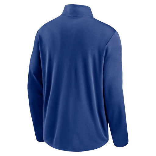 Toronto Blue Jays MLB Nike Men's Royal Blue Agility Pacer Performance Half-Zip Long-sleeve Shirt