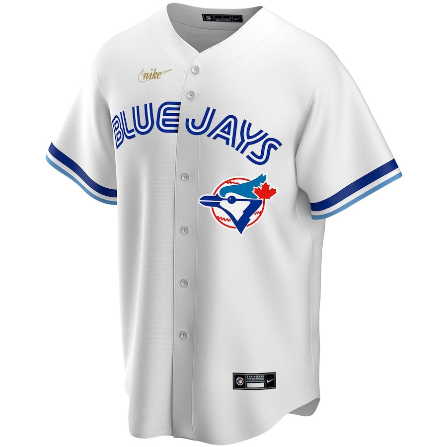 Toronto Blue Jays MLB Nike Men's White Cooperstown Replica Jersey