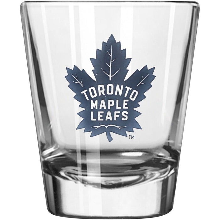 Toronto Maple Leafs NHL TSV 2oz Round Shot Glass
