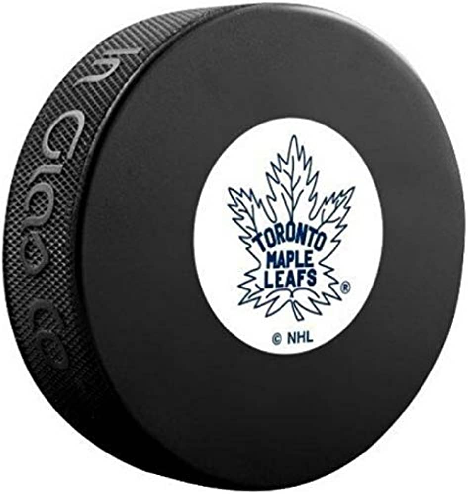 Toronto Maple Leafs NHL Inglasco Vintage Souvenirs Hockey Puck