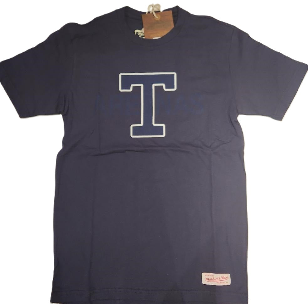 Toronto Maple Leafs NHL Mitchell & Ness Men's Navy Graduation T-Shirt