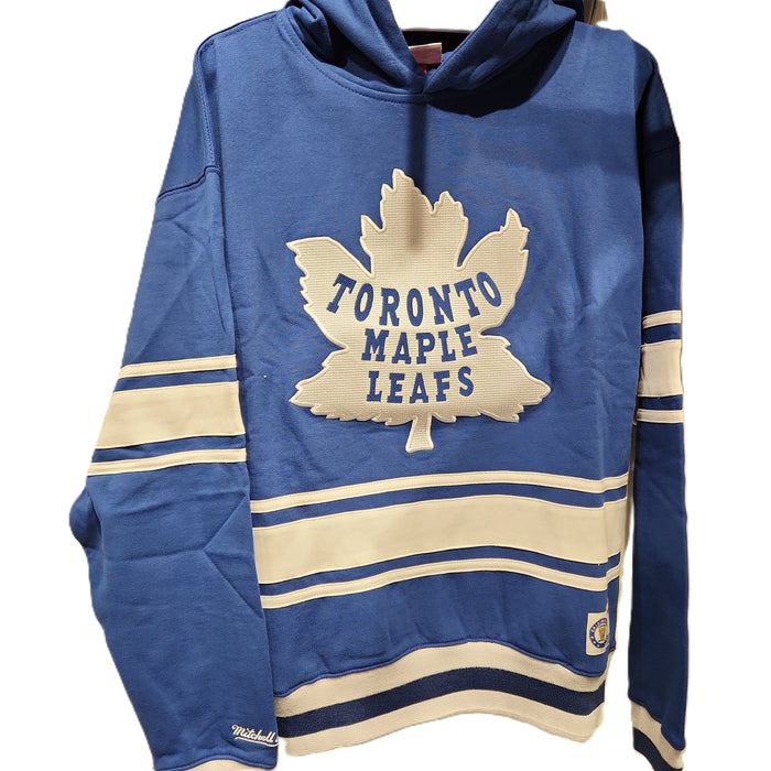 Toronto Maple Leafs NHL Mitchell & Ness Men's Royal Blue Original Fleece Hoodie