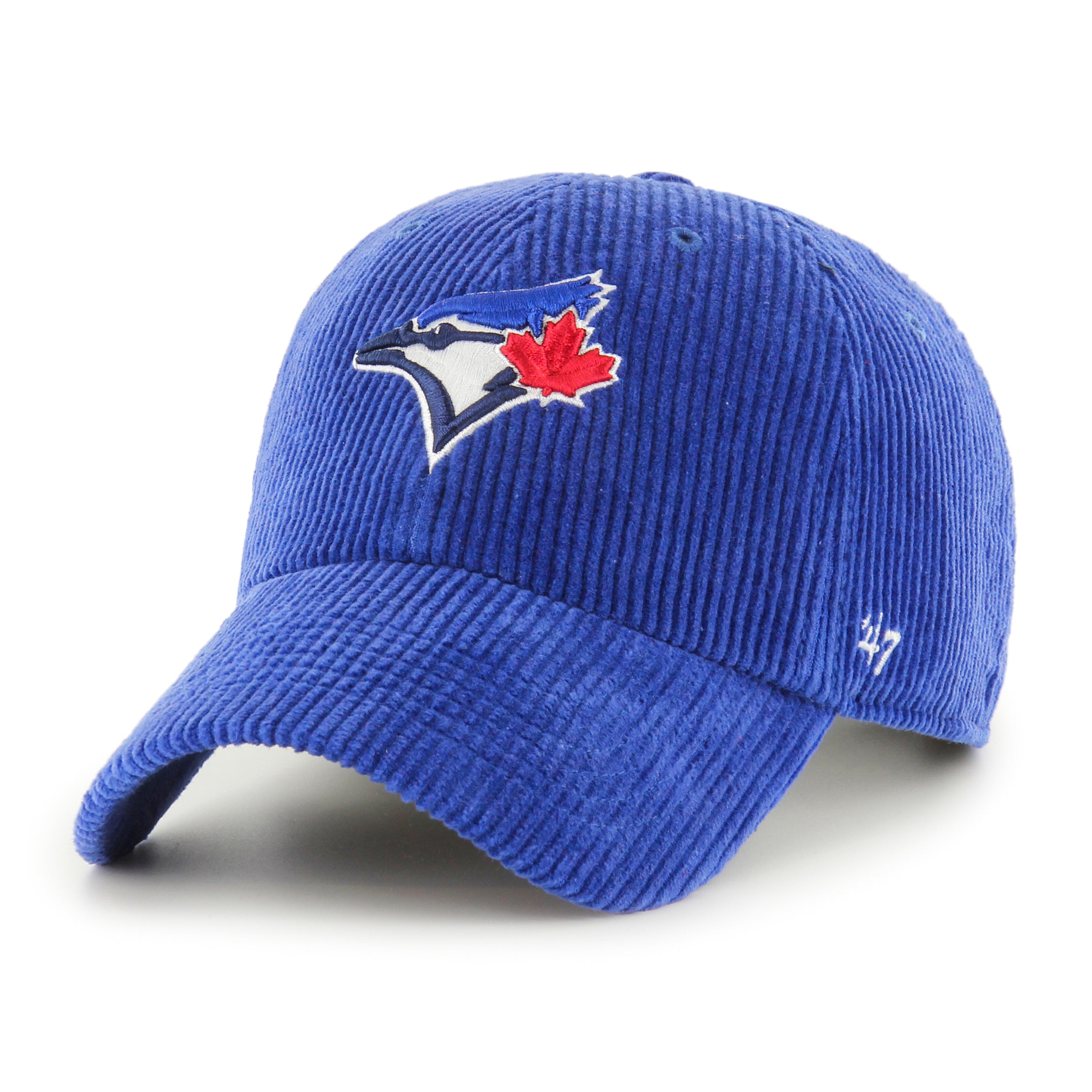 Chapeau réglable de nettoyage à cordon épais bleu royal des Blue Jays de Toronto MLB 47 Brand pour hommes