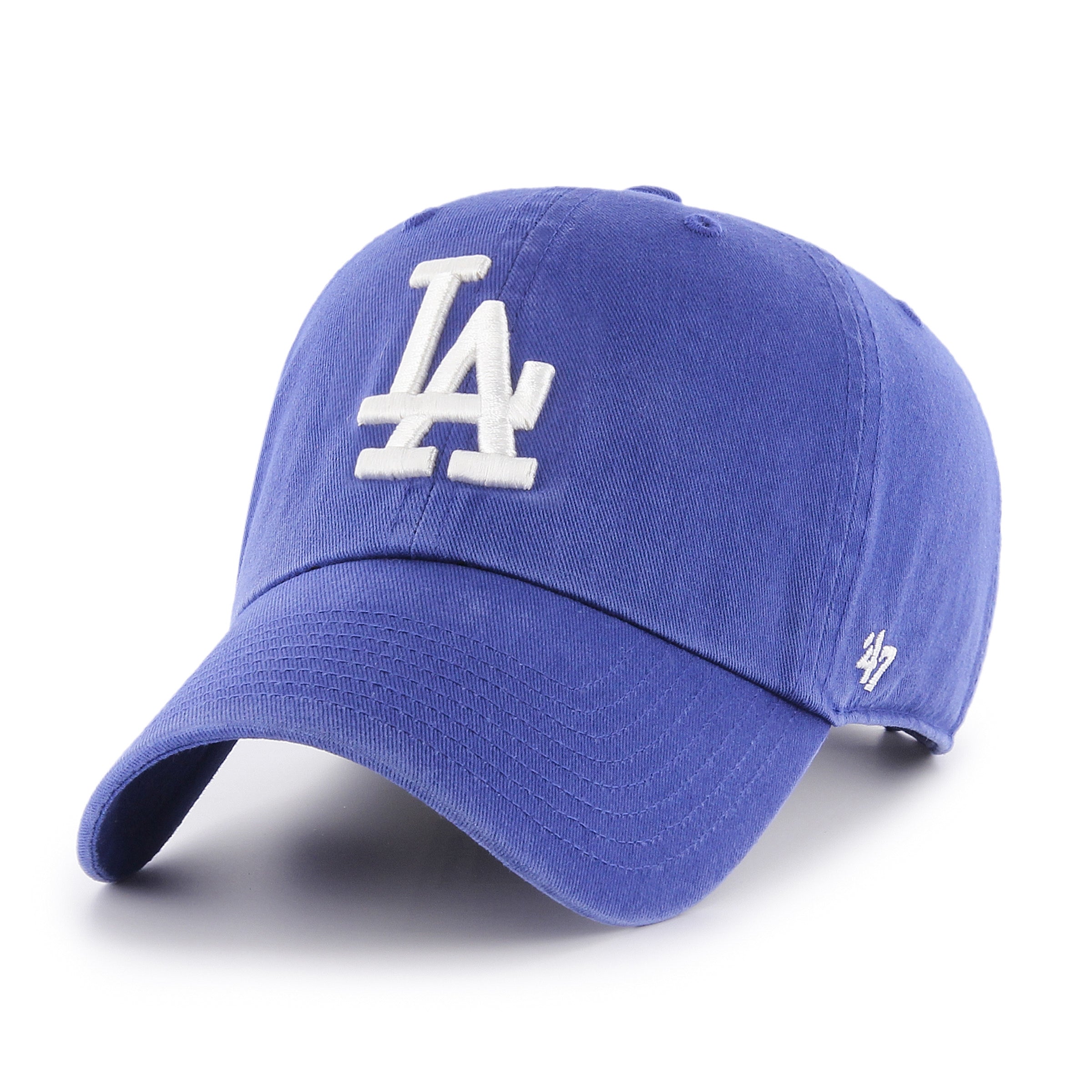 Los Angeles Dodgers MLB 47 Brand Casquette réglable Royal Clean Up pour hommes