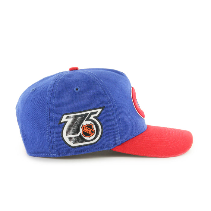 Montreal Canadiens NHL 47 Brand Men's Navy  Retro Freeze Hitch Adjustable Hat