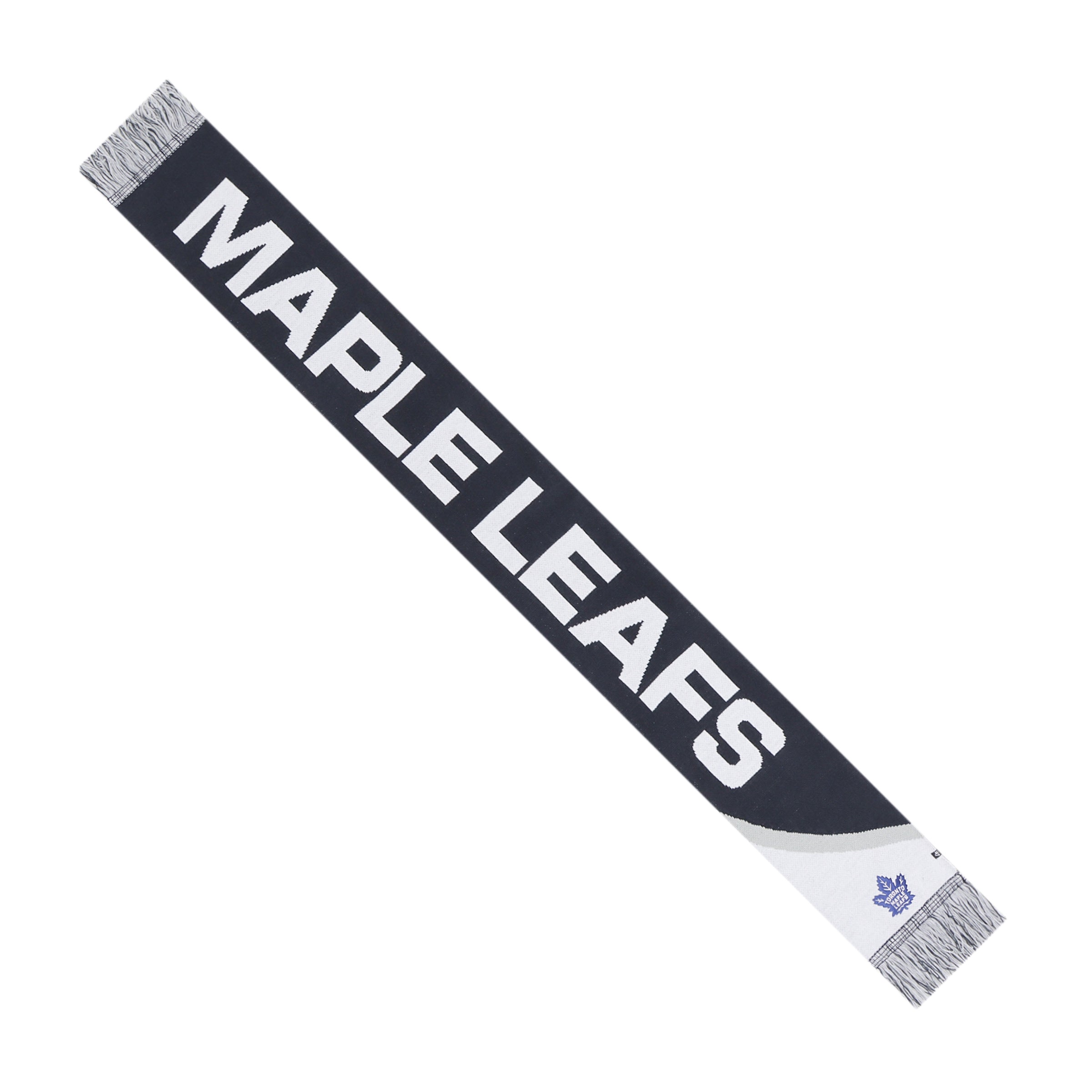 Écharpe en tricot bleu marine/blanc Cusp des Maple Leafs de Toronto NHL 47 Brand pour hommes