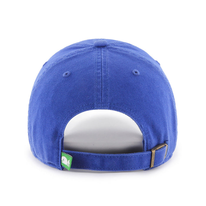 Hartford Whalers NHL 47 Brand Men's Blue Alternate Logo Clean Up Adjustable Hat