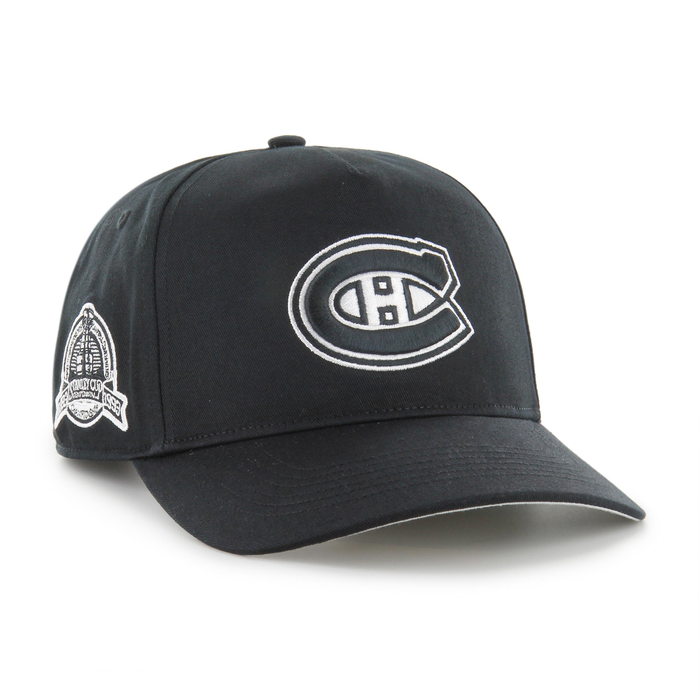 Casquette Snapback Sure Shot Hitch des Canadiens de Montréal NHL 47 Brand pour hommes, noir/blanc