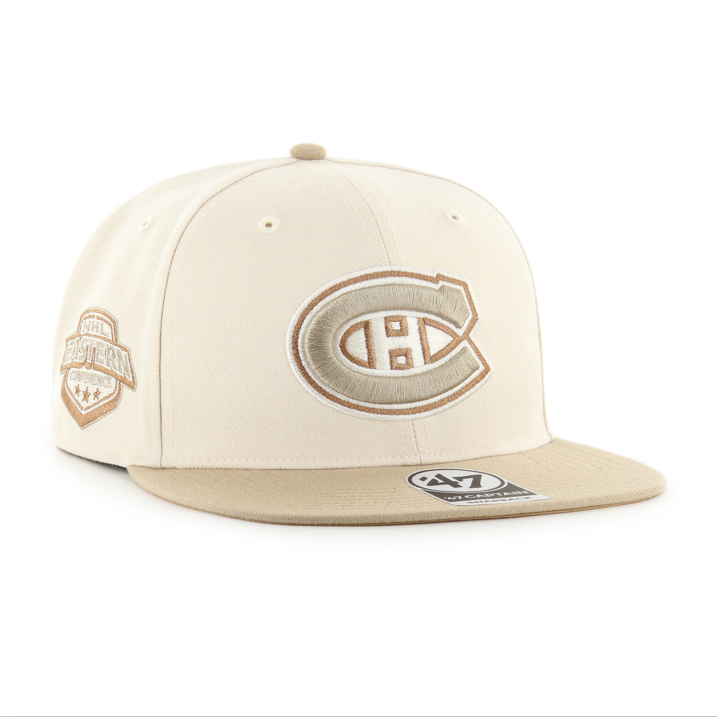 Canadiens de Montréal NHL 47 Brand Sierra Sure Shot Captain Snapback pour hommes