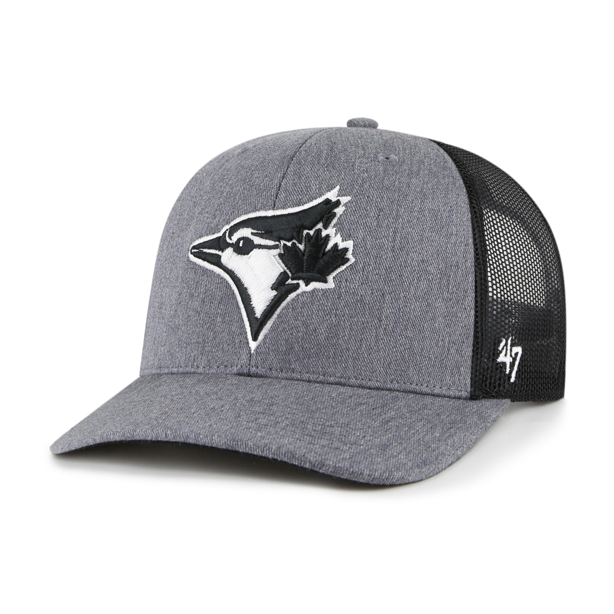 Casquette de camionneur en carbone pour hommes des Blue Jays de Toronto MLB 47 Brand