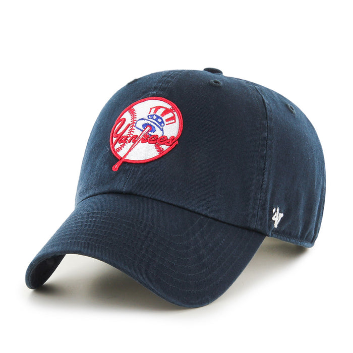 New York Yankees MLB 47 Brand Men's Navy Cooperstown Alternate Clean Up Adjustable Hat