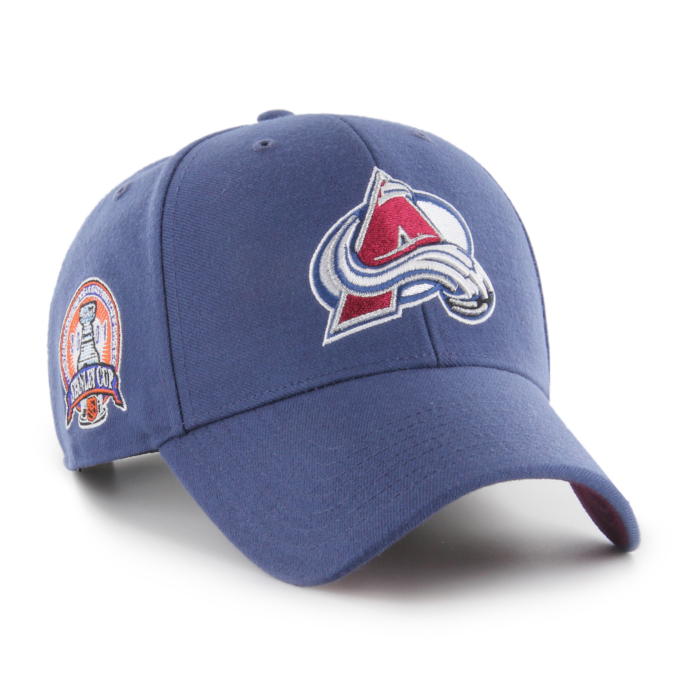 Colorado Avalanche NHL 47 Brand Men's Navy 2001 Stanley Cup Championship MVP Sure Shot Snapback