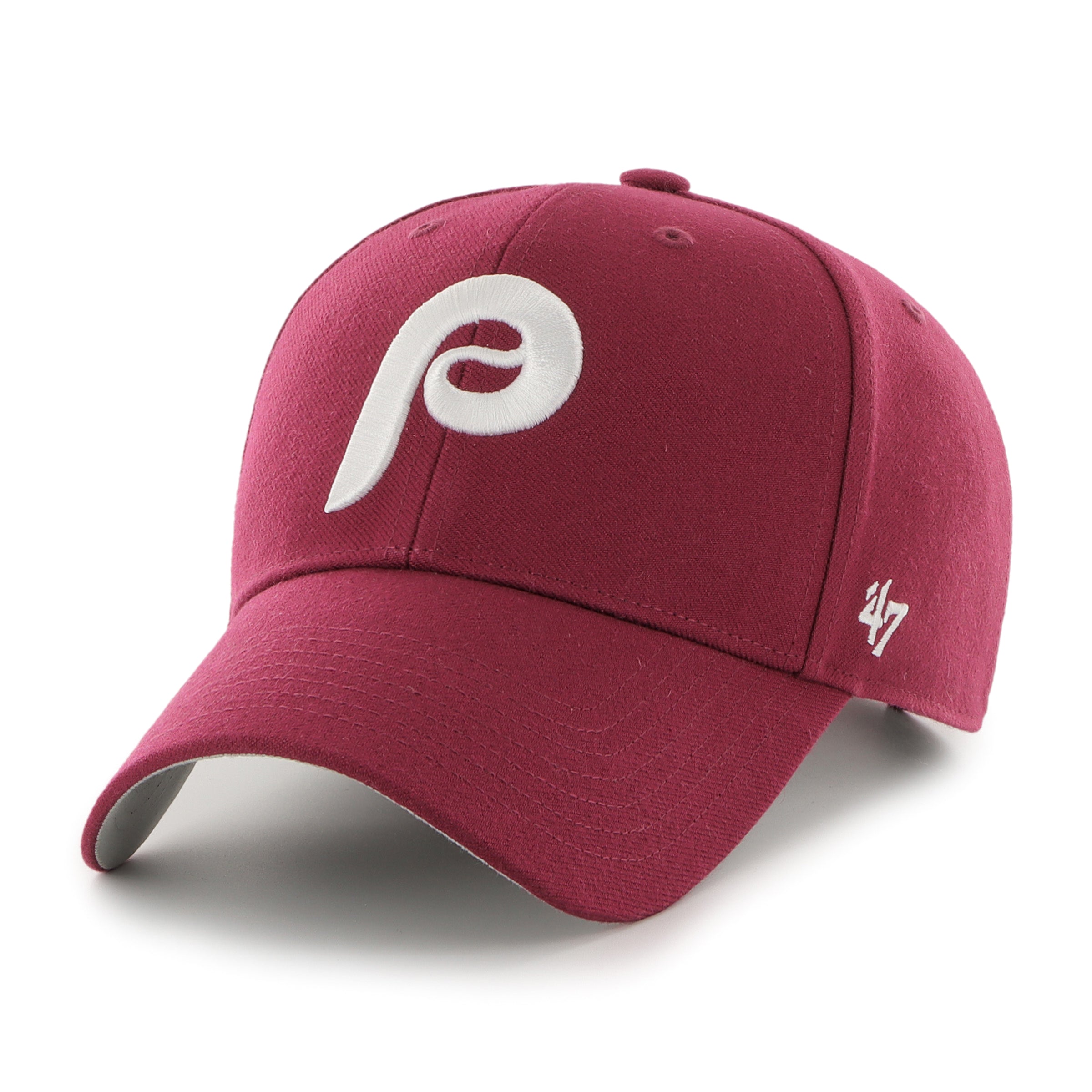 Philadelphia Phillies MLB 47 Brand Hommes Bourgogne 1980 World Series MVP Sure Shot Snapback