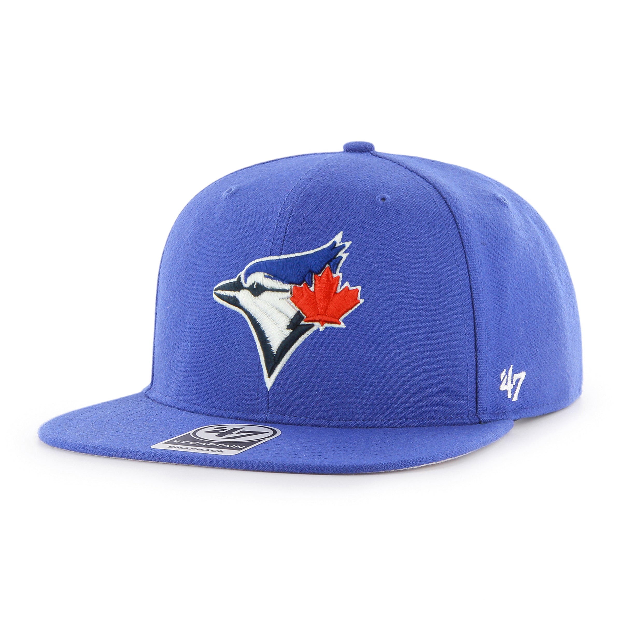 Toronto Blue Jays MLB 47 Brand Men's Royal Blue American League Sure Shot Under Captain Snapback