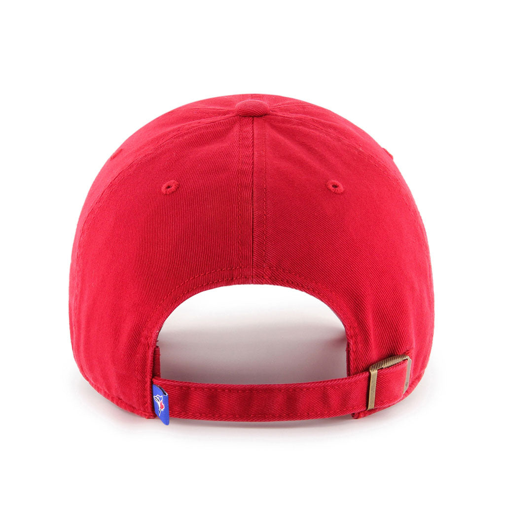 Casquette réglable rouge Alternate Clean Up MLB 47 Brand des Blue Jays de Toronto pour hommes