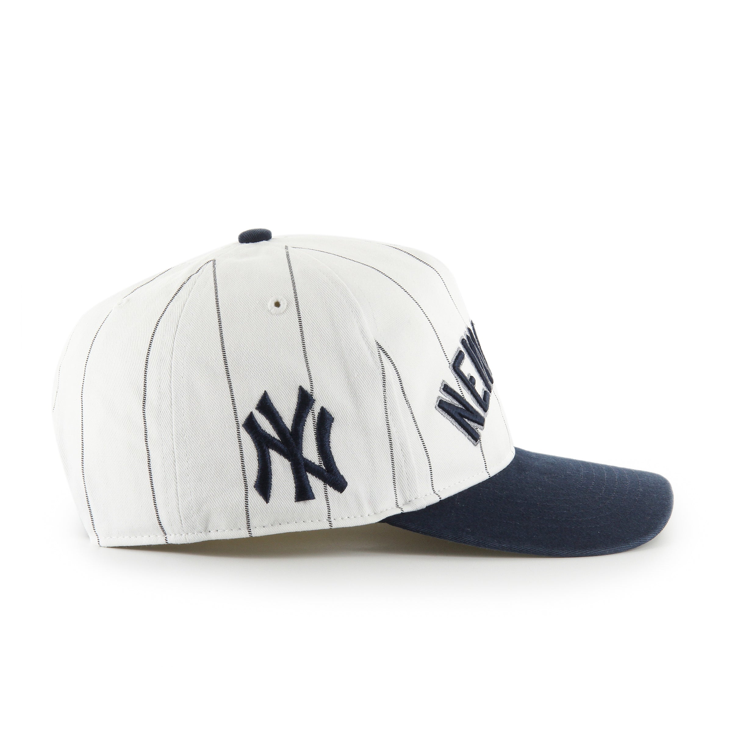 Casquette à visière à double en-tête pour homme New York Yankees MLB 47 Brand