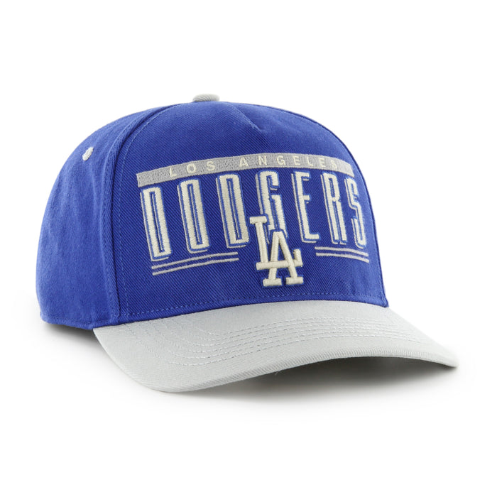 Los Angeles Dodgers MLB 47 Brand Men's Royal Double Header Baseline Hitch Snapback