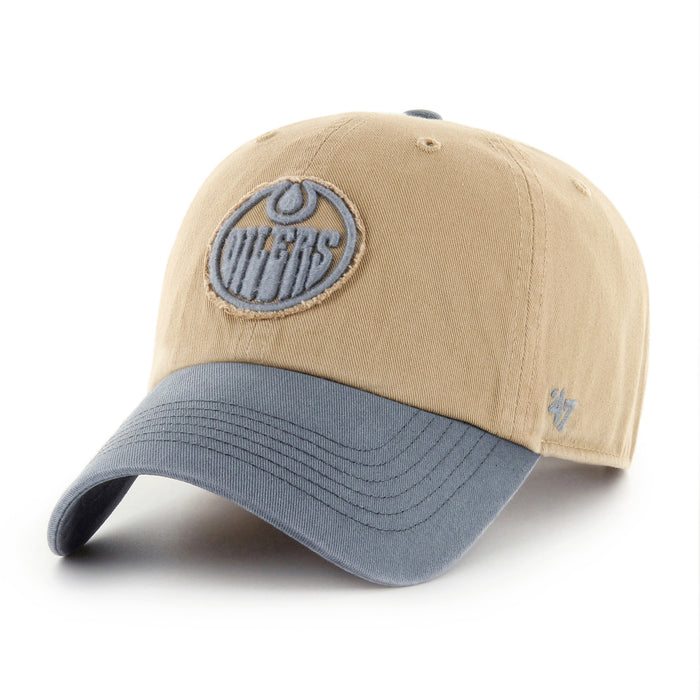 Edmonton Oilers NHL 47 Brand Men's Canyon Caravan Clean Up Adjustable Hat