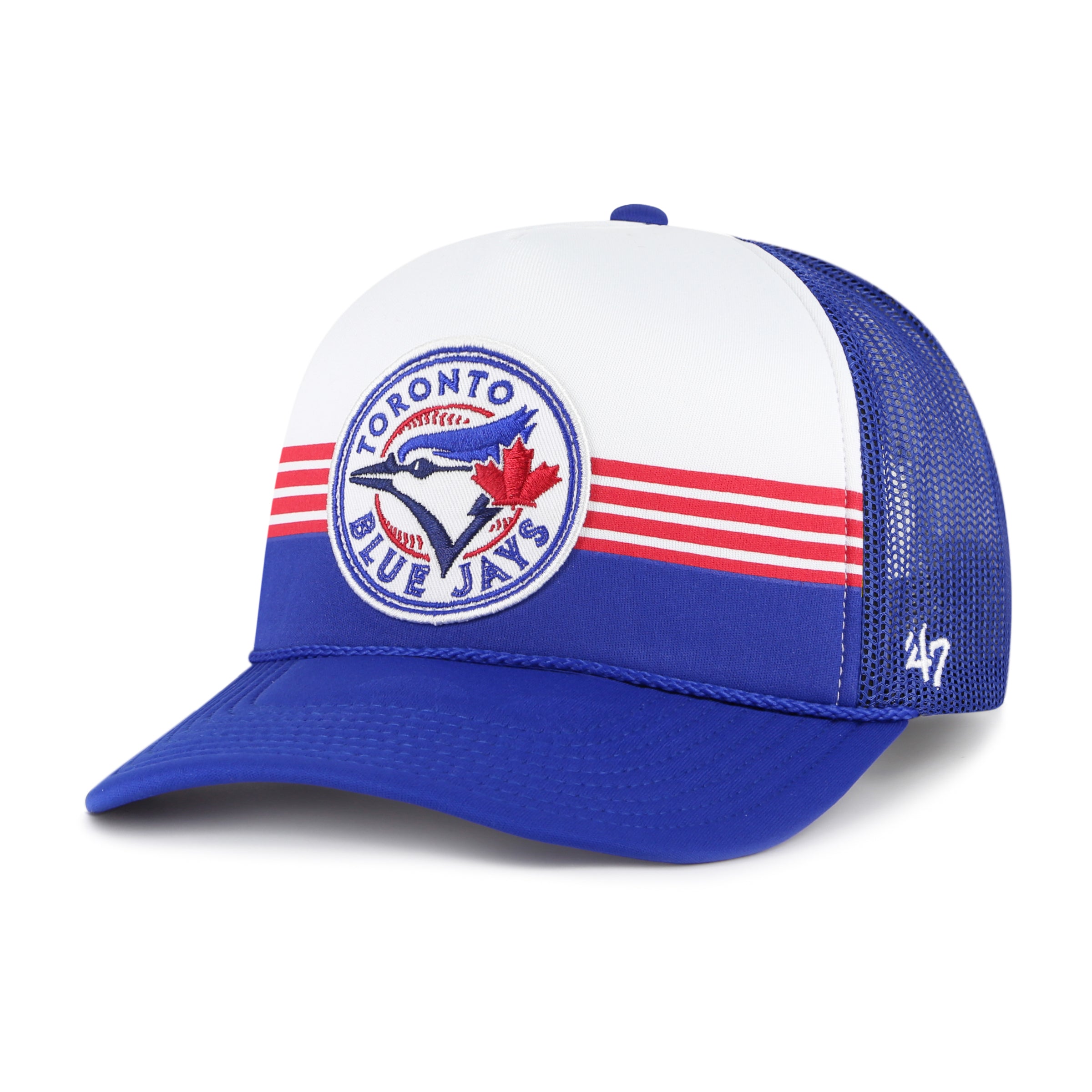 Casquette Snapback Royal Trucker Liftoff des Blue Jays de Toronto MLB 47 Brand pour hommes