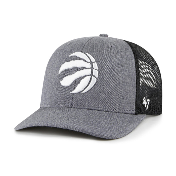 Toronto Raptors NBA 47 Brand Men's Carbon Trucker Snapback