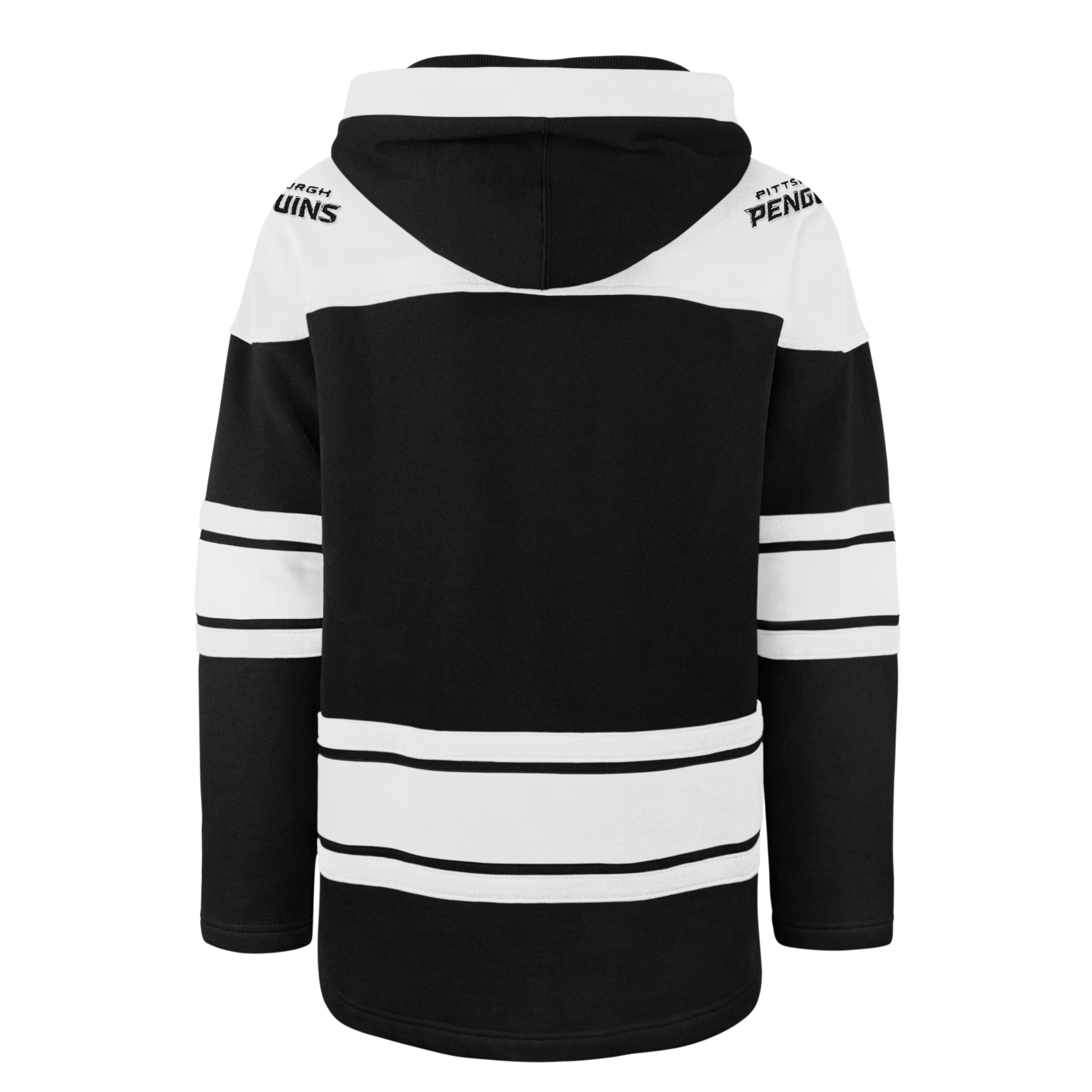 Sweat à capuche épais Lacer 47 Brand des Penguins de Pittsburgh LNH pour hommes