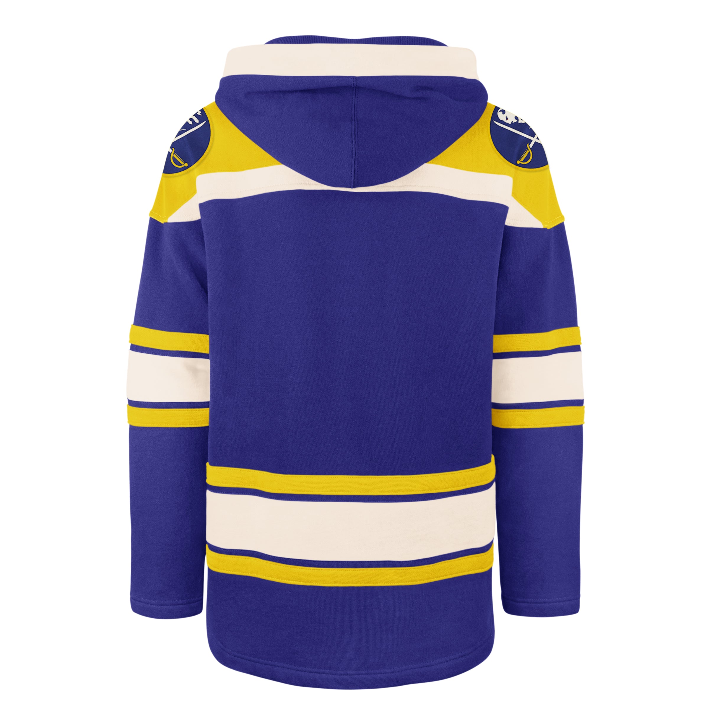 Buffalo Sabres NHL 47 Brand Men's Royal Heavyweight Lacer Hoodie