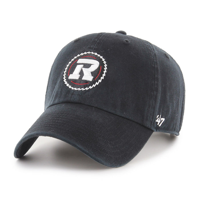 Ottawa Redblacks CFL 47 Brand Men's Black Clean up Adjustable Hat