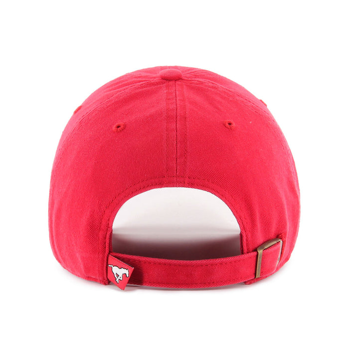 Calgary Stampeders CFL 47 Brand Men's Red Clean up Adjustable Hat