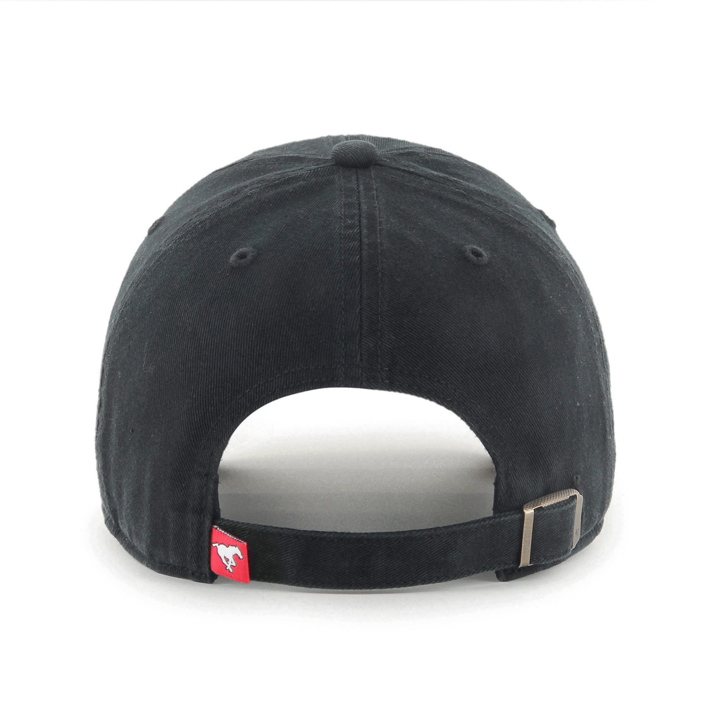 Casquette réglable de nettoyage noir sur noir des Stampeders de Calgary CFL 47 de marque pour hommes