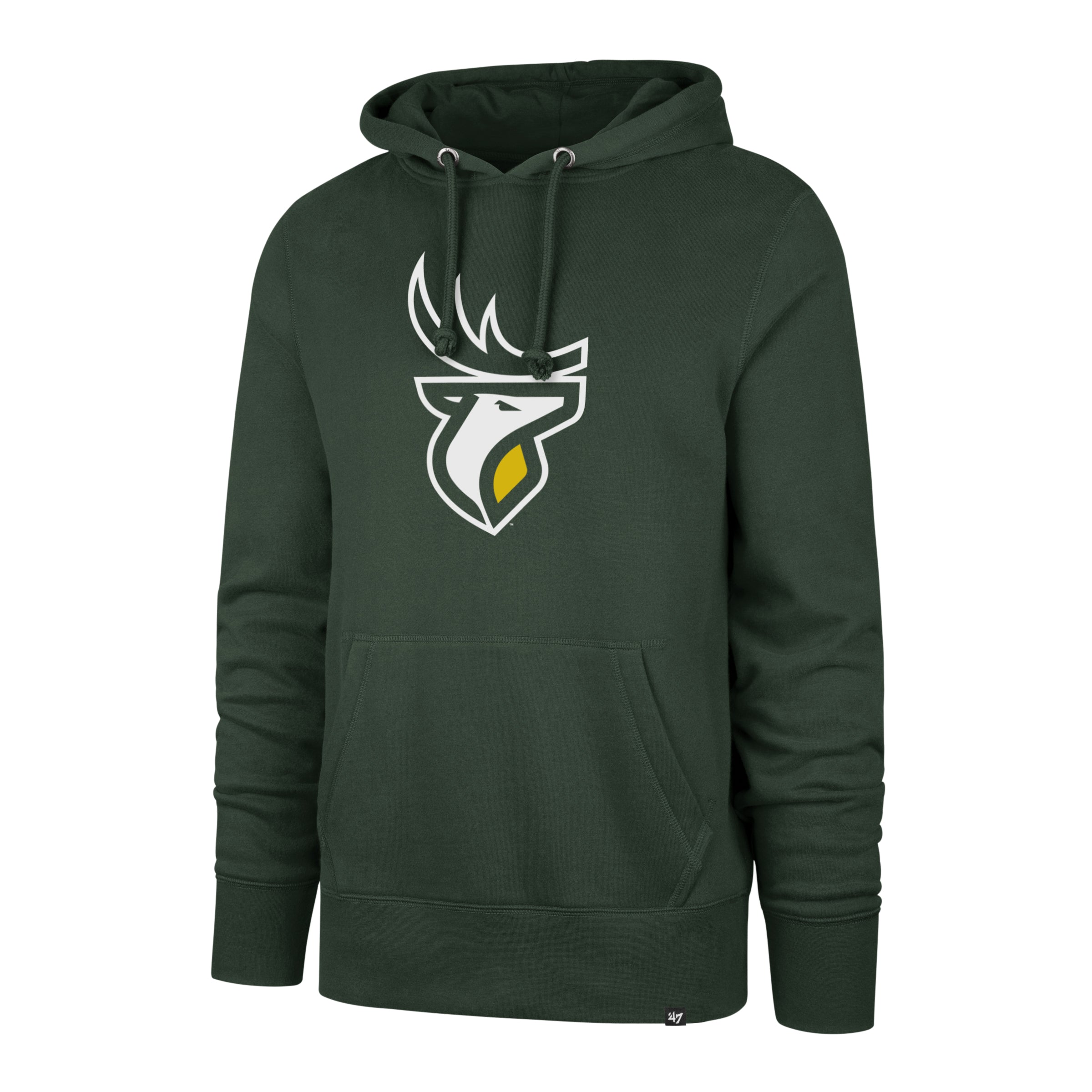 Edmonton Elks CFL 47 Brand Men's Green Imprint Headline Pullover Hoodie