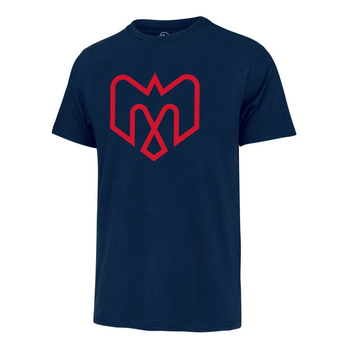 Montreal Alouettes CFL 47 Brand Men's Navy Imprint Fan T-Shirt