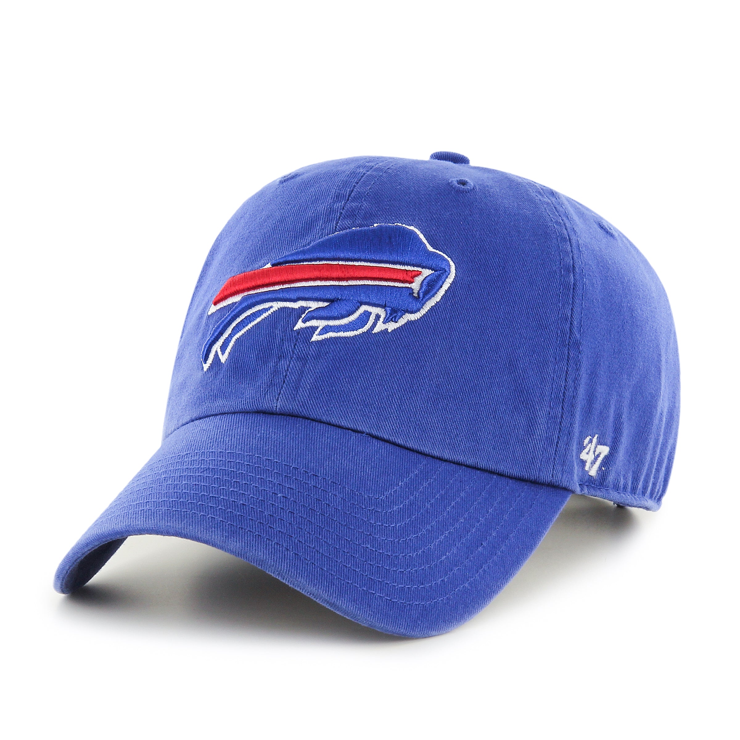 Buffalo Bills NFL 47 Brand Casquette ajustable Royal Clean up pour hommes