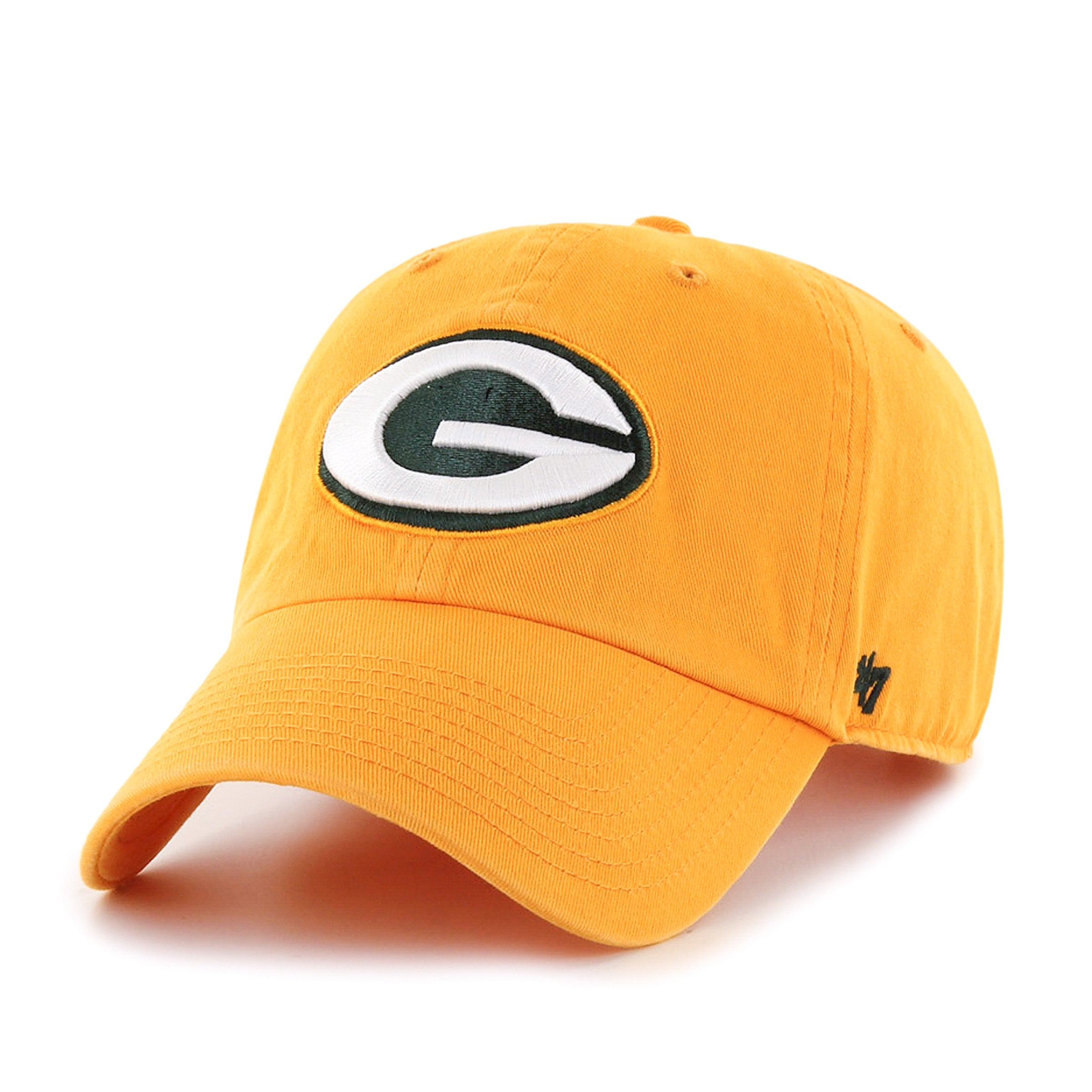 Green Bay Packers NFL 47 Brand Casquette réglable jaune pour hommes