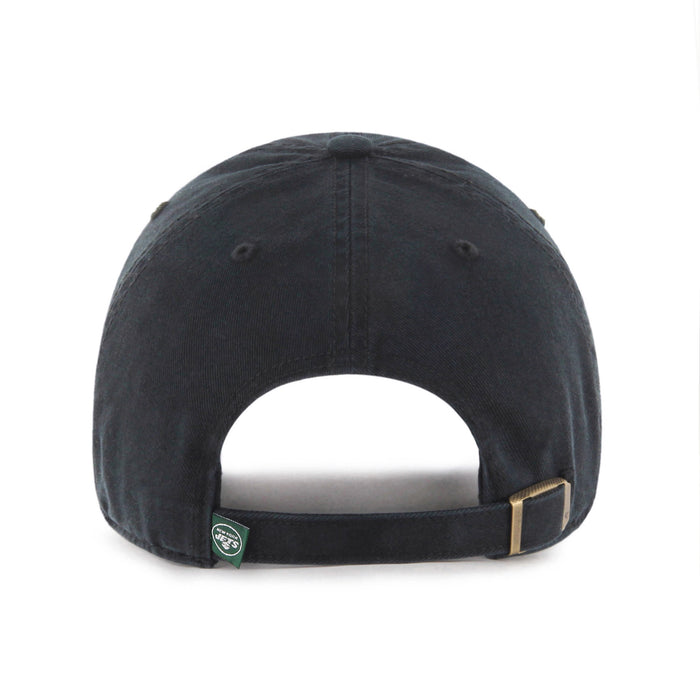 New York Jets NFL 47 Brand Men's Black Alternate Clean up Adjustable Hat