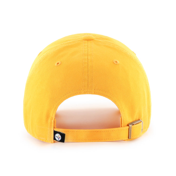 Pittsburgh Steelers NFL 47 Brand Men's Yellow Alternate Clean up Adjustable Hat
