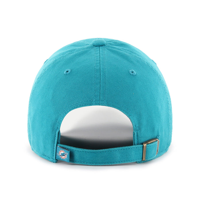 Miami Dolphins NFL 47 Brand Men's Aqua Alternate Clean up Adjustable Hat