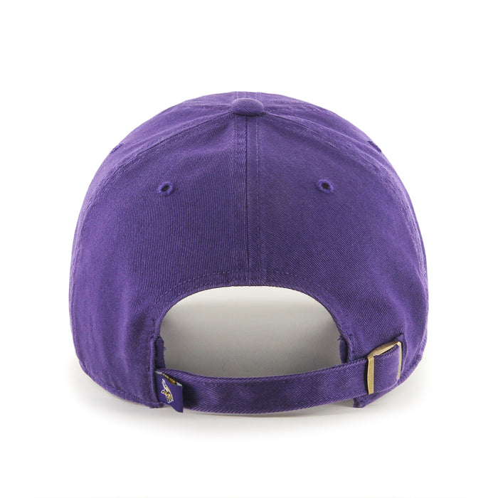 Minnesota Vikings NFL 47 Brand Men's Purple Clean up Adjustable Hat
