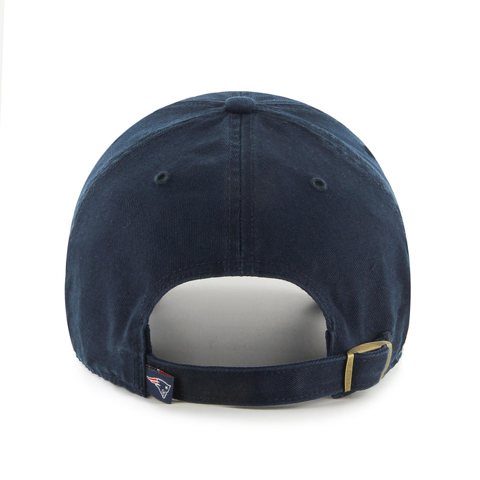 New England Patriots NFL 47 Brand Men's Navy Clean up Adjustable Hat