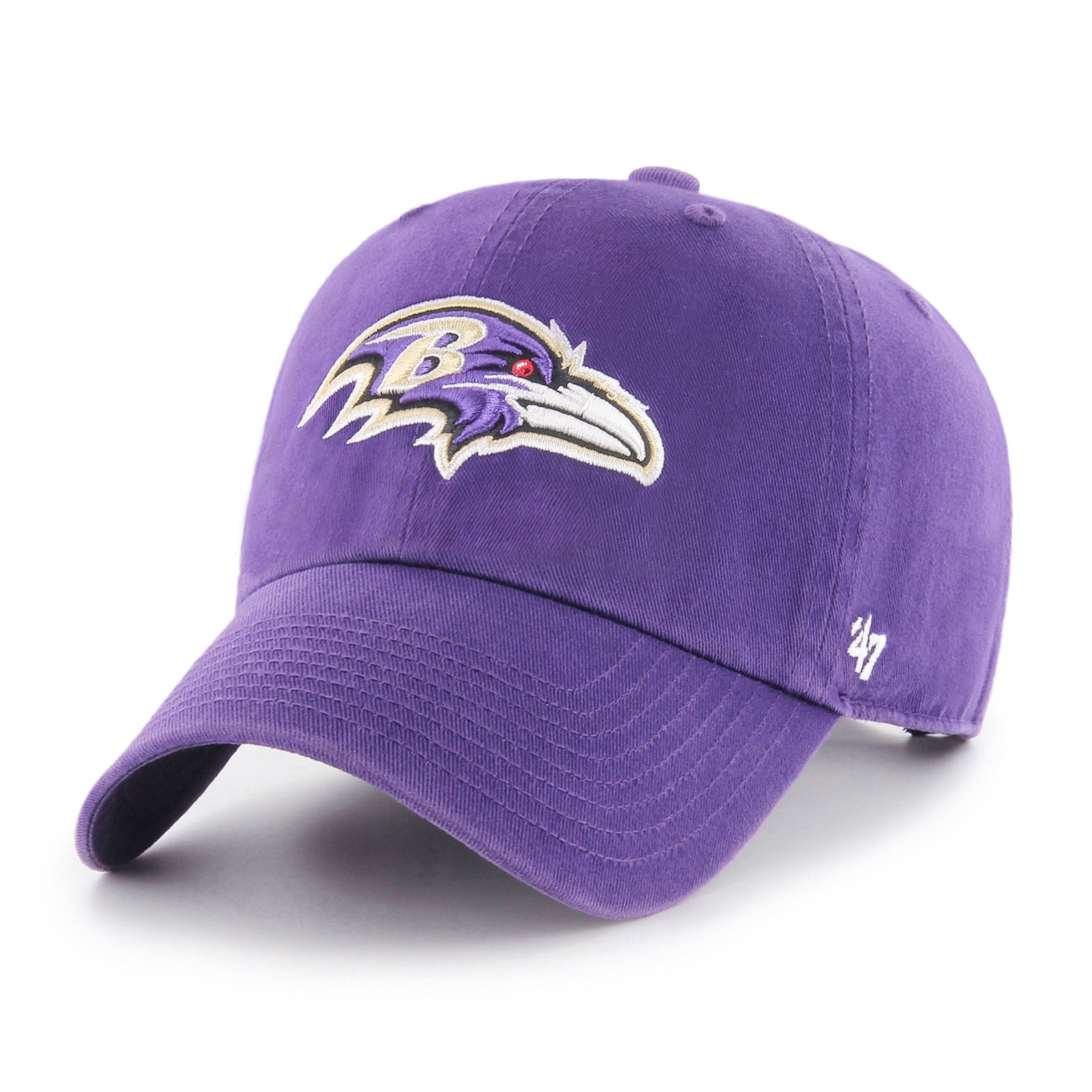 Baltimore Ravens NFL 47 Brand Chapeau réglable de nettoyage violet pour hommes