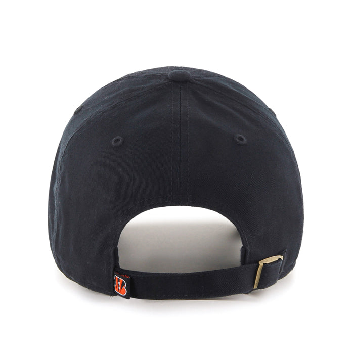 Cincinnati Bengals NFL 47 Brand Men's Black Clean up Adjustable Hat