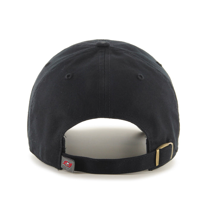 Tampa Bay Buccaneers NFL 47 Brand Men's Black Clean up Adjustable Hat