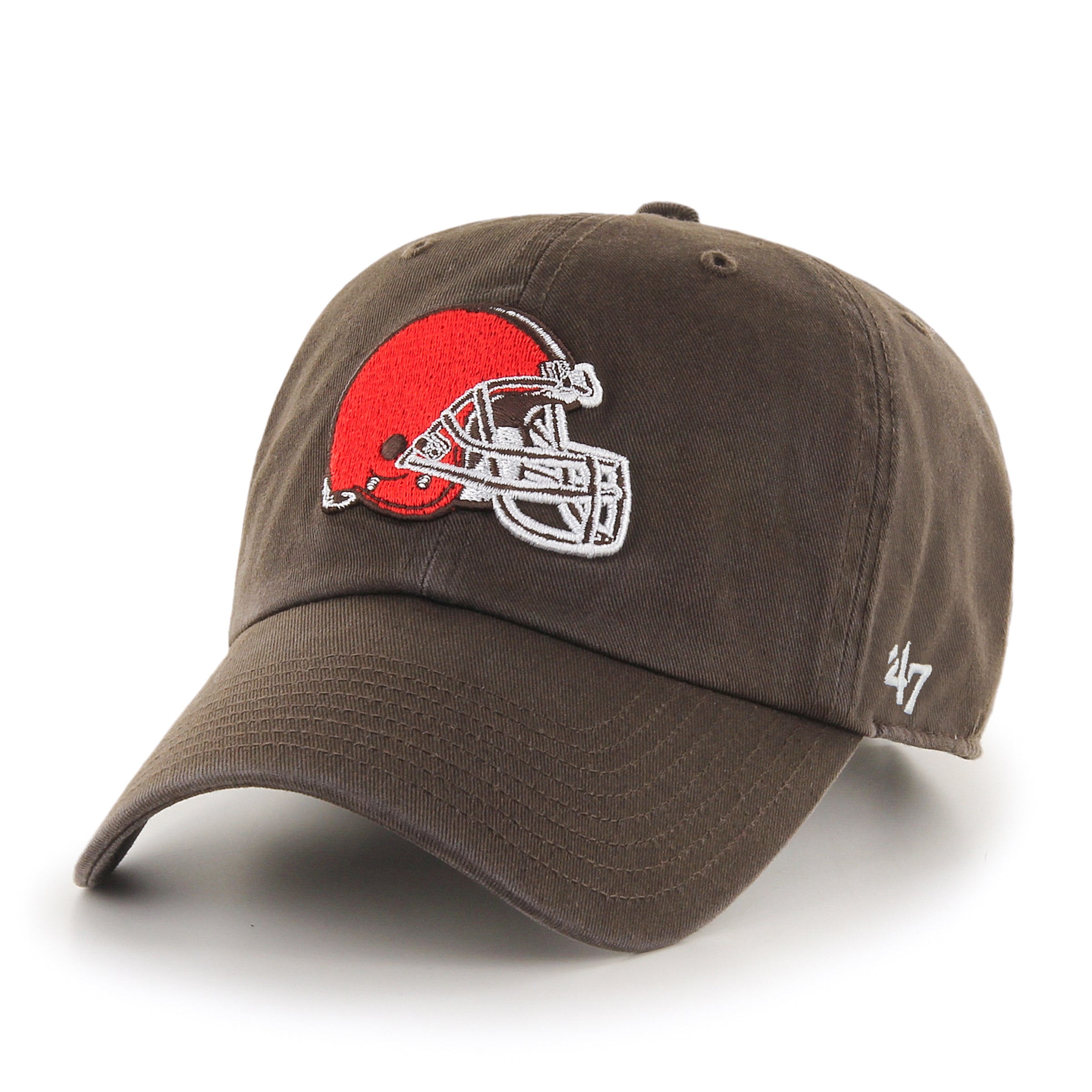 Casquette réglable de nettoyage marron NFL 47 Brand des Cleveland Browns pour hommes