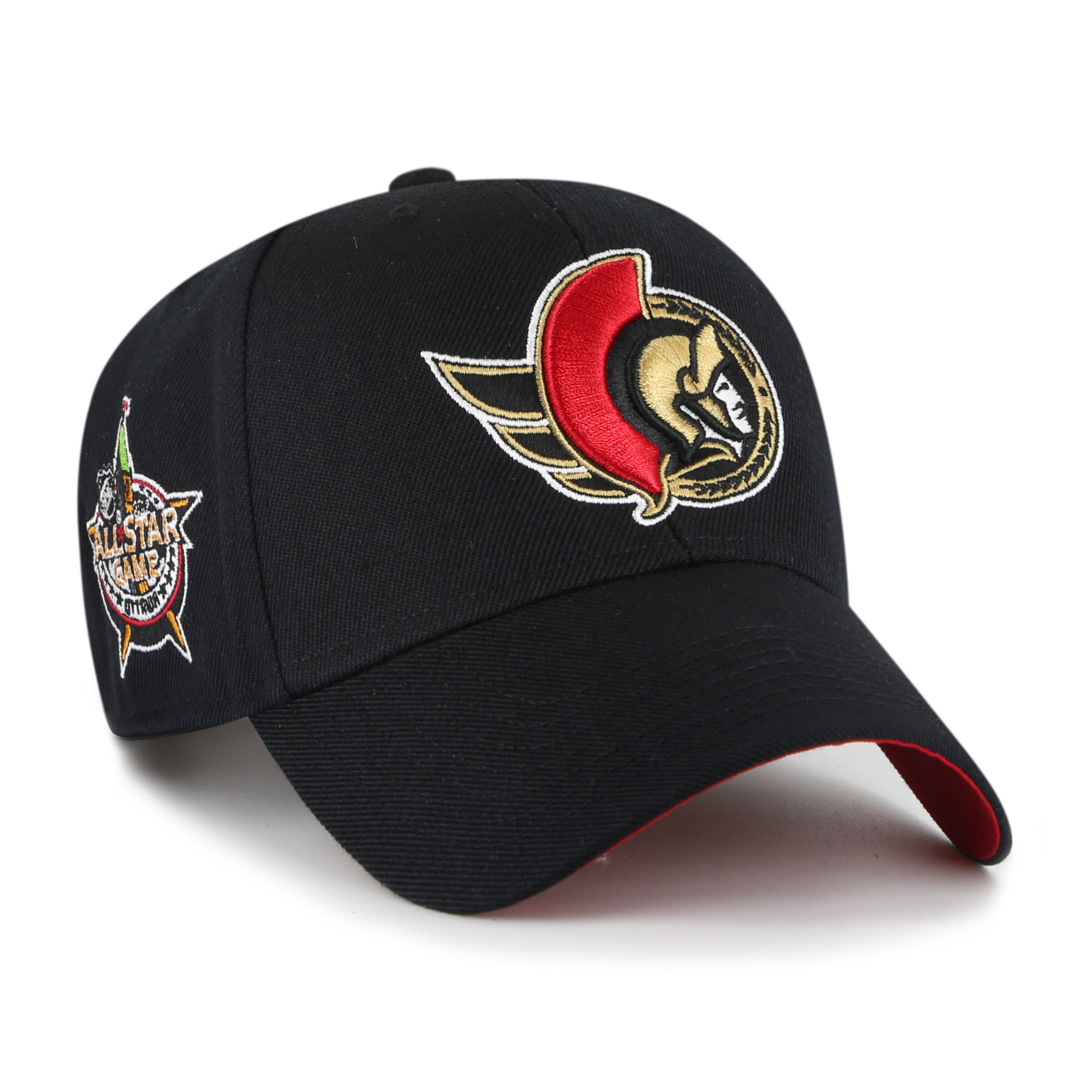 Ottawa Senators NHL 47 Brand Men's Black All-Star Game MVP Sure Shot Snapback