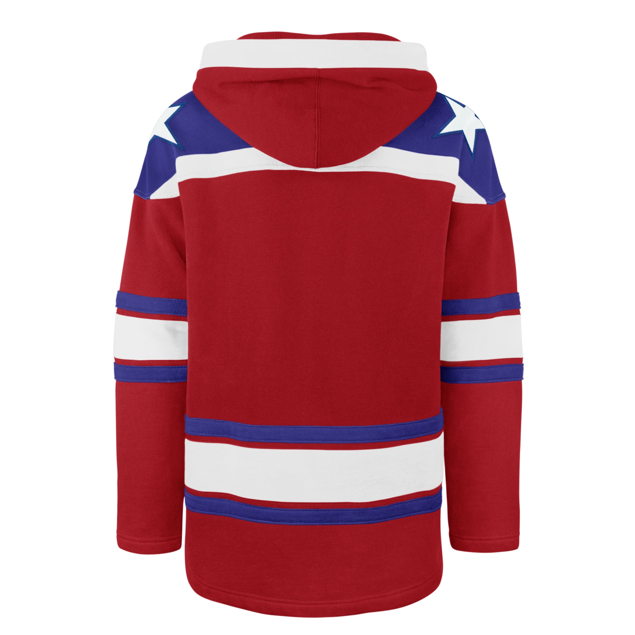 Sweat à capuche rouge Retro Freeze Superior Lacer des Capitals de Washington NHL 47 Brand pour hommes