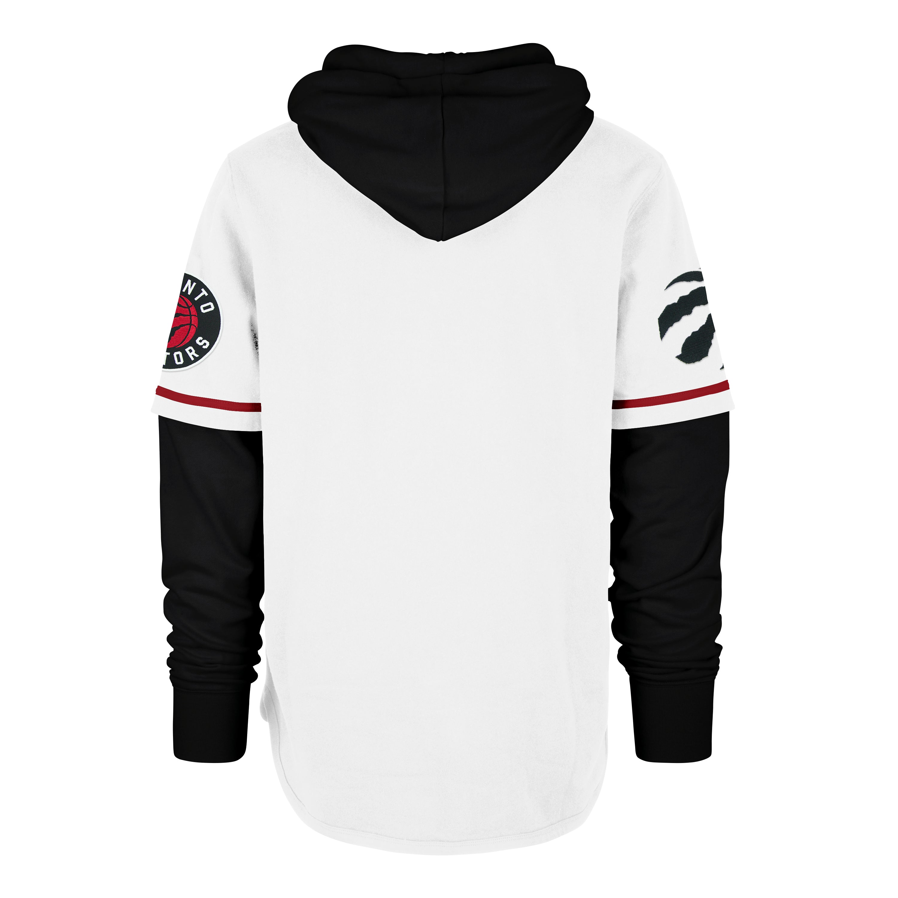 Toronto Raptors NBA 47 Brand Sweat à capuche blanc Trifecta Shortstop pour hommes