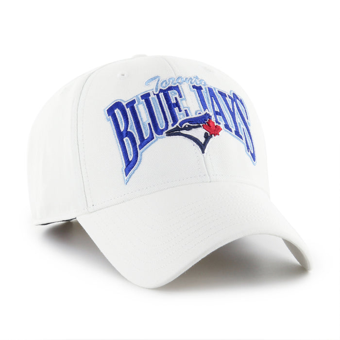 Toronto Blue Jays MLB 47 Brand Men's White Keystone MVP Adjustable Hat