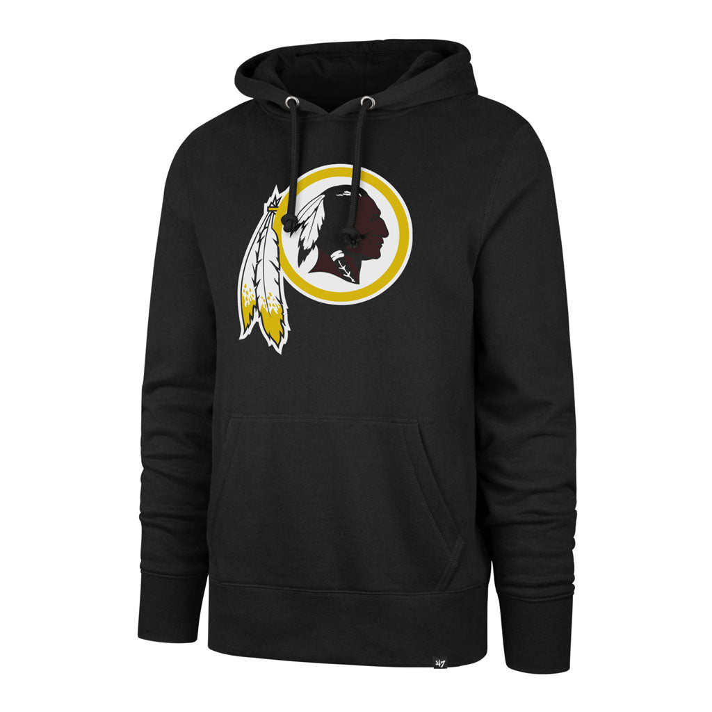 Washington Football Team NFL 47 Brand Sweat à capuche noir avec titre imprimé pour hommes