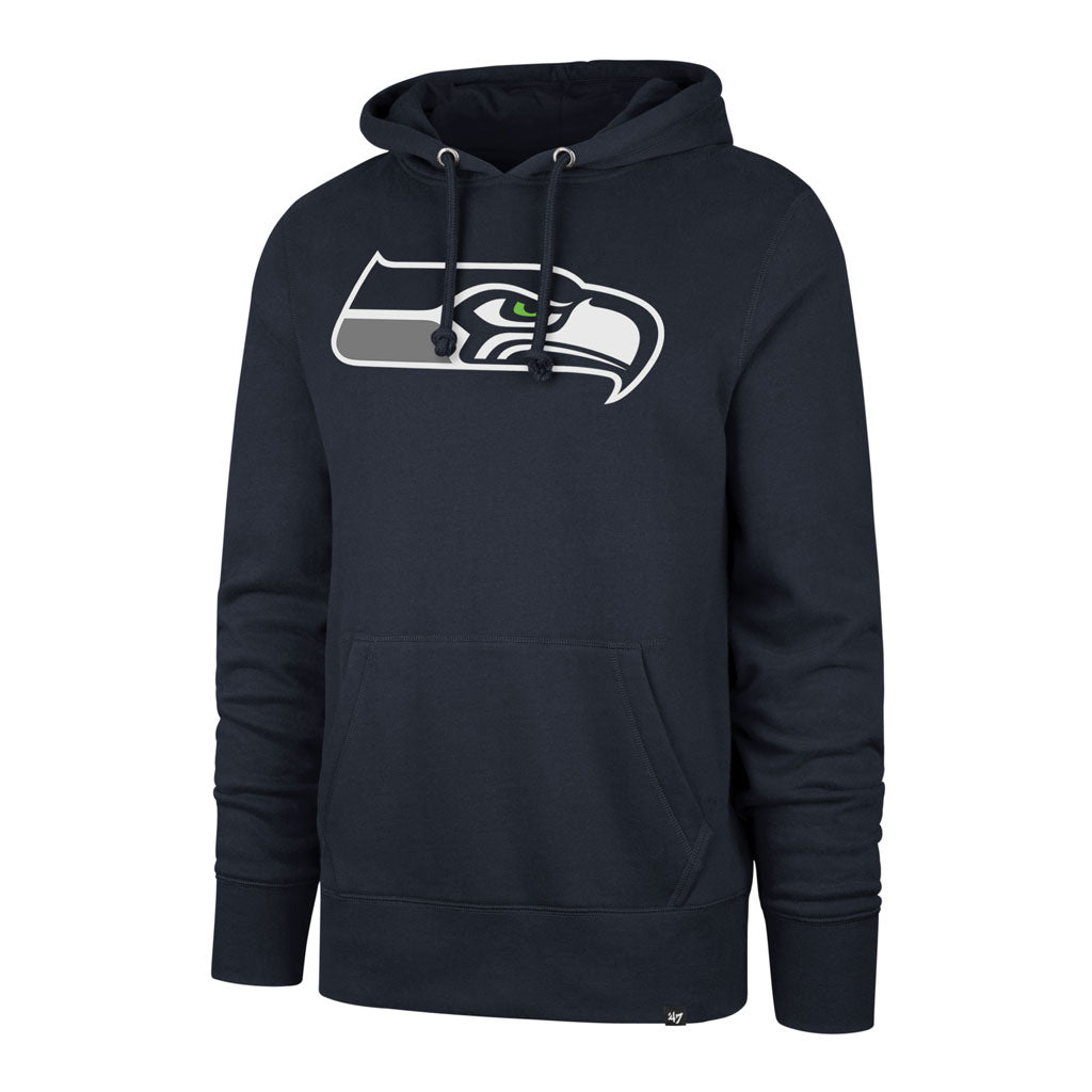 Seattle Seahawks NFL 47 Brand Men's Navy Imprint Headline Pullover Hoodie