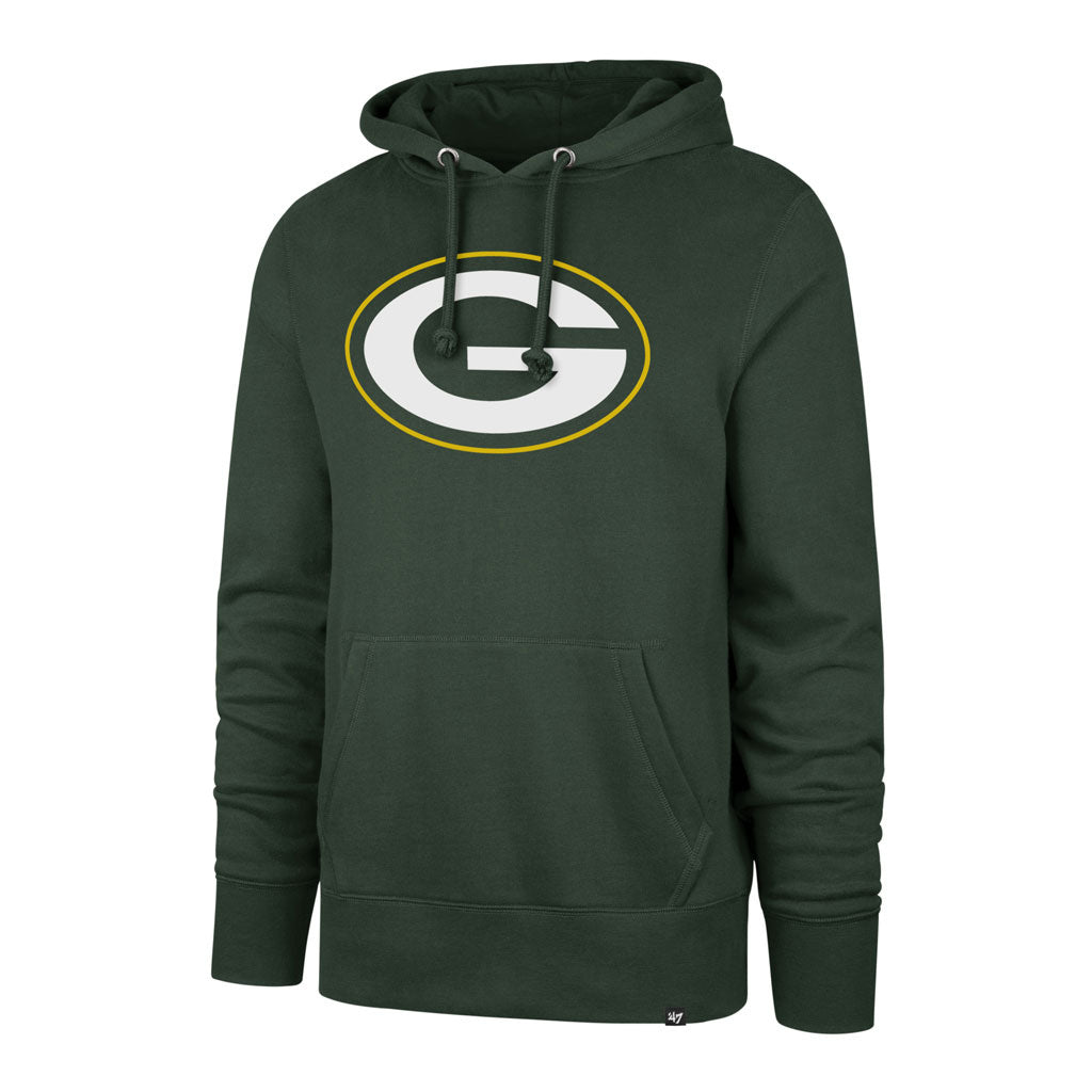 Green Bay Packers NFL 47 Brand Men's Green Men's Headline Pull à capuche