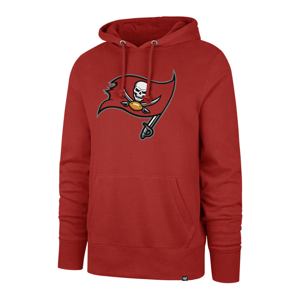 Tampa Bay Buccaneers NFL 47 Brand Men's Red Imprint Headline Pullover Hoodie